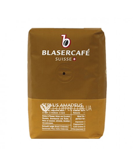 Кава BLASER CAFE Servus Amadeus зернова 250 г (7610443569069)