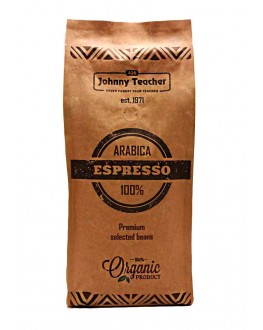 Кава JOHNNY TEACHER Espresso Dark зернова 1 кг (4820211000042)