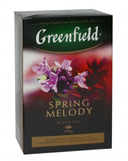 Чай GREENFIELD Spring Melody Весняна Мелодія 100 г к/п (4823096802206)