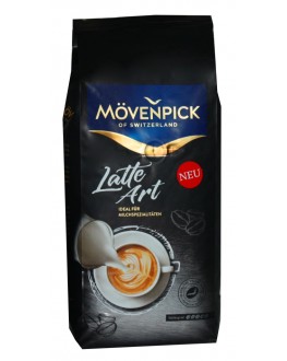 Кава MOVENPICK Latte Art зернова 1 кг (4006581017846)
