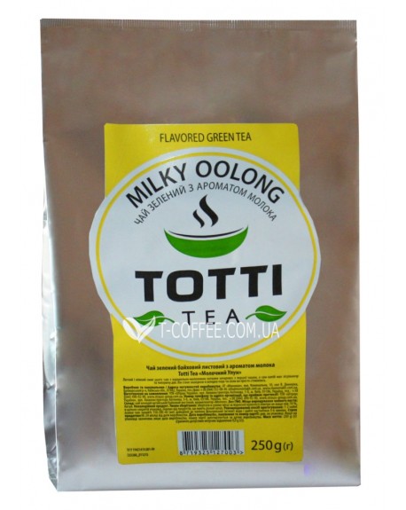 Чай TOTTI Milky Oolong Молочний Улун 250 г ф/п (8719325127003)