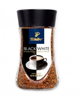Кава TCHIBO For Black n White розчинна 100 г скл. б. (4046234794847)