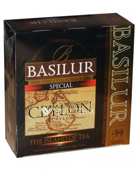 Чай BASILUR Special Особливий - Чайний Острів 100 х 1,5 г (4792252925922)