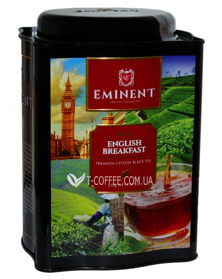 Чай EMINENT English Breakfast Англійський Сніданок 250 г ж/б (4796007077256)