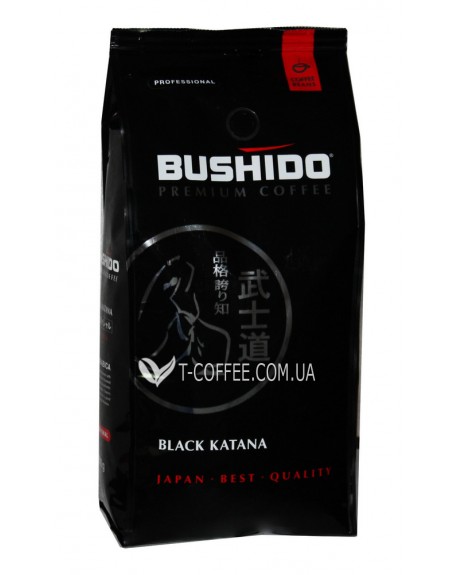 Кава BUSHIDO Black Katana зернова 1 кг (5060367340534)
