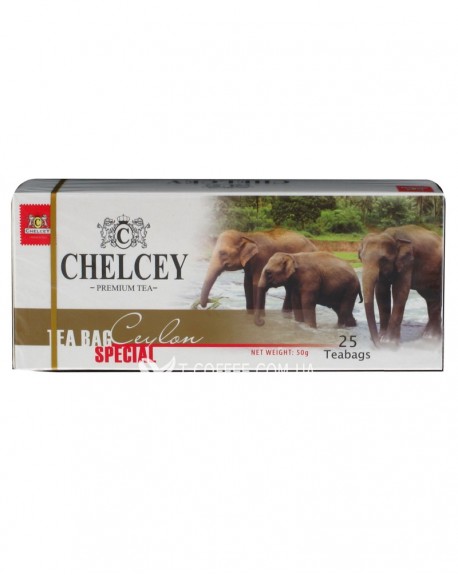 Чай CHELCEY Ceylon Special Цейлонський Особливий 25 х 2 г (4791052621935)