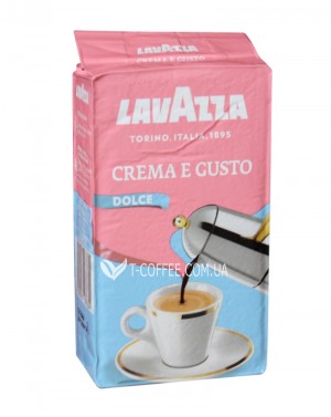 Кава LAVAZZA Crema e Gusto Dolce мелена 250 г фото