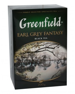Чай GREENFIELD Earl Grey Fantasy Ерл Грей 200 г к/п (4823096801018)