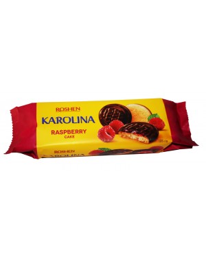 Печиво ROSHEN Karolina Raspberry Cake Малина 135 г - фото