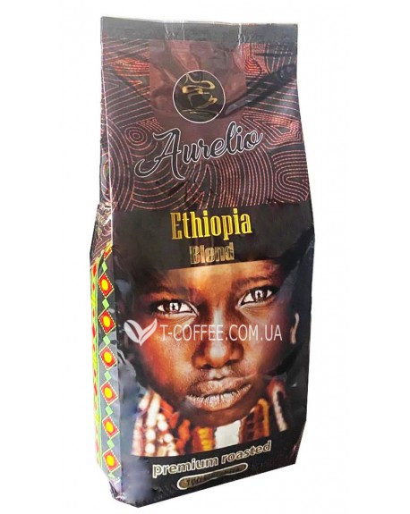  Кава AURELIO Ethiopia зернова 453 г (80000606039642)