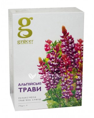 Чай GRACE! Alpine Herbs Альпійські Трави - Бестселер 75 г к/п фото