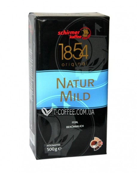 Кава SCHIRMER Natur Mild мелена 500 г (4007611410118)
