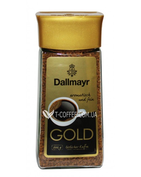Кава DALLMAYR Gold розчинна 200 г скл. б. (4008167270508)
