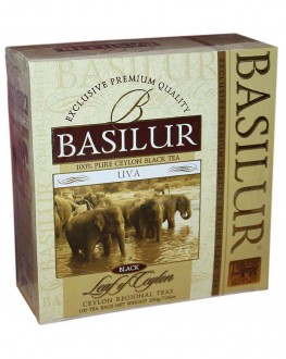 Чай BASILUR Uva Ува - Лист Цейлону 100 х 2 г (4792252007123)