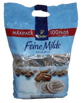Кава TCHIBO Feine Milde в монодозах (чалдах, таблетках) 100 х 7,4 г (4046234838138)