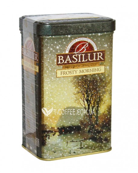 Чай BASILUR Frosty Morning Морозное Утро - Морозная 85 г ж/б (4792252932074)