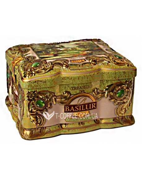 Чай BASILUR Onyx Онікс - Скринька 100 ж/б (4792252925557)