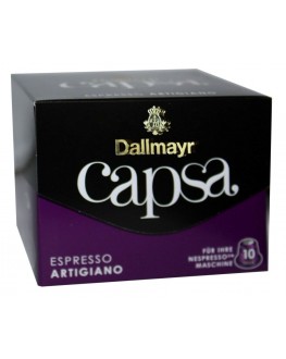 Кава DALLMAYR Nespresso Capsa Espresso Artigiano в капсулах 10 х 5,6 г (4008167010203)