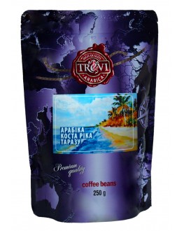 Кава TREVI Арабіка Коста Ріка Таразу зернова 250 г (4820140050842)