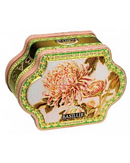 Чай BASILUR Chrysanthemum Хризантеми - Чарівна 100 г ж/б (4792252925533)