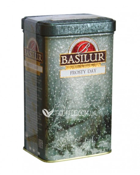 Чай BASILUR Frosty Day Морозний День - Морозна 85 г ж/б (4792252932043)
