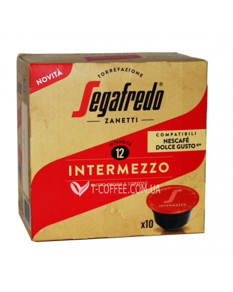 Кава SEGAFREDO Dolce Gusto Intermezzo в капсулах 10 х 7,5 г (8003410243540)