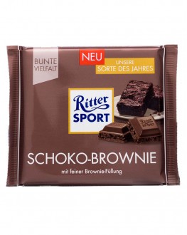 Шоколад RITTER SPORT Schoko-Brownie Молочний Шоколадний Брауні 100 г