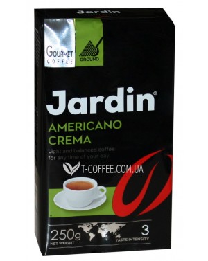 Jardin Gourmet Americano Crema Жардін Гурме Американо Крема мелена фото упаковка