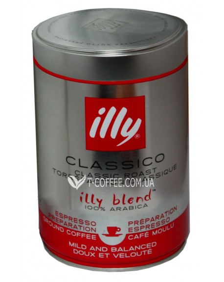 Кава ILLY Classico мелена 250 г ж/б (8003753900438)