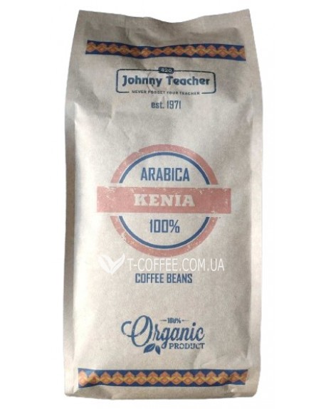 Кава JOHNNY TEACHER Monoarabica Kenia зернова 1 кг 