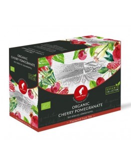 Чай JULIUS MEINL Bio Cherry Pomegranate Вишня Гранат 20 x 4 г (9000403918583)