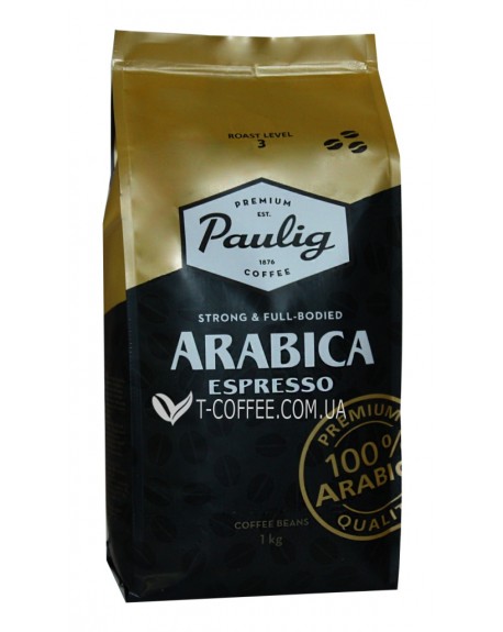 Кава PAULIG Arabica Espresso зернова 1 кг (6411300171057)