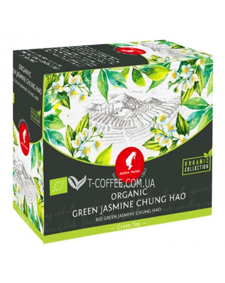 Чай JULIUS MEINL Bio China Green Jasmin Chung Hao Китайський Зелений Жасмин Чунг Хао 20 x 3,25 г