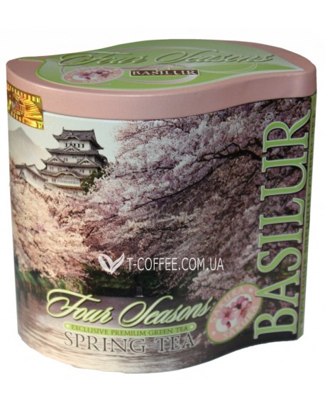 Чай BASILUR Spring Tea Весняний - Пори Року 100 г ж/б (4792252929210)
