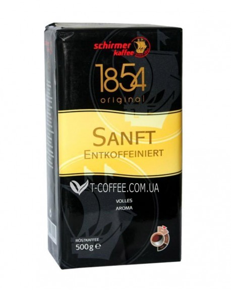 Кава SCHIRMER Sanft Entkoffeiniert без кофеїну мелена 500 г