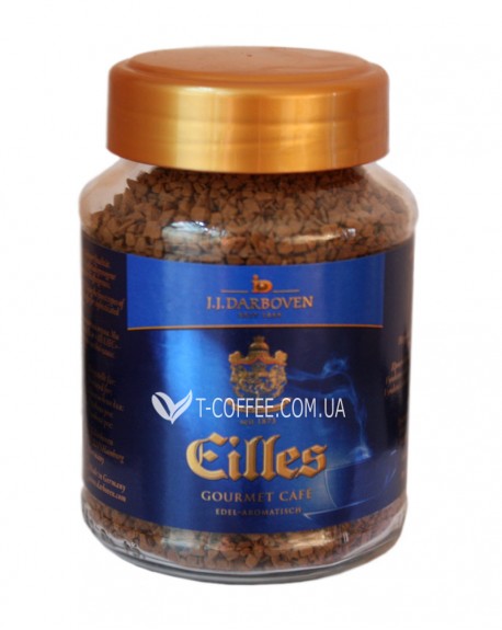 Кава JJ DARBOVEN Eilles Gourmet Cafe Instant розчинна 100 г скл. б. (4006581032351)