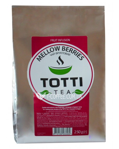 Чай TOTTI Mellow Berries Соковиті Ягоди 250 г ф/п (8719189233469)