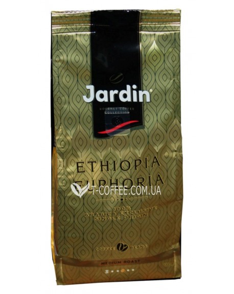 Кава JARDIN Gourmet Ethiopia Euphoria 100% Arabica зернова 1 кг (4823096806556)