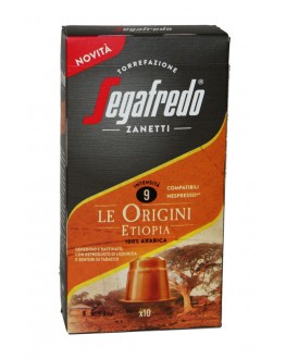 Кава SEGAFREDO Nespresso Le Origini Etiopia в капсулах 10 х 5,1 г (8003410248453)