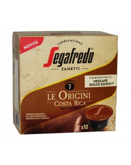 Кава SEGAFREDO Dolce Gusto Le Origini Costa Rica в капсулах 10 х 7,5 г (8003410248316)
