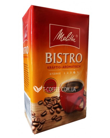 Кава MELITTA Bistro Kraftig-Aromatisch мелена 500 г (4002720002292)
