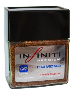 Кава INFINITI Diamond розчинна 100 г скл. б.
