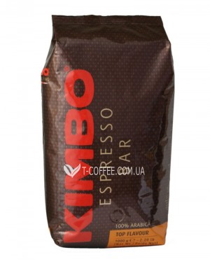 Кава KIMBO Espresso Bar Top Flavour зернова 1 кг (8002200140069) зображення