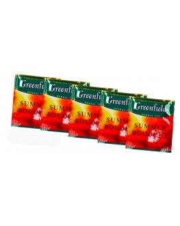 Чай GREENFIELD Summer Bouquet Малина 100 х 1,5 г економ. упаковка
