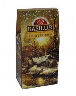 Чай BASILUR Frosty Evening Морозний Вечір - Морозна 100 г к/п (4792252928138)