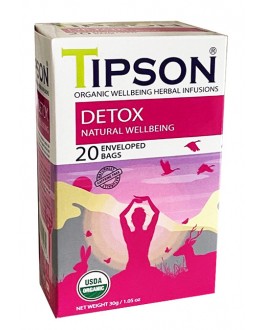 Чай TIPSON Natural Wellbeing Detox 20 х 1,5 г (4792252940932)
