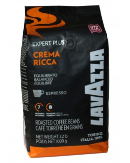 Кава LAVAZZA Expert Plus Crema Ricca Espresso зернова 1 кг (800070008564)