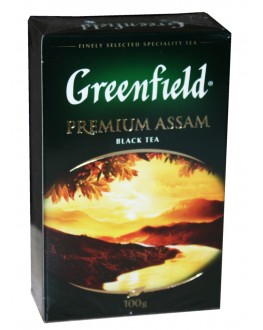 Чай GREENFIELD Premium Assam Ассам 100 г к/п (4823096801261)