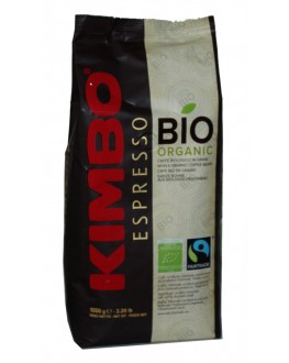 Кава KIMBO Espresso Bio Organic зернова 1 кг (8002200140540)