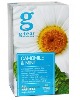 Чай GRACE! Green Tea Camomile Mint Зелений чай Ромашка М’ята - The Bright Collection 20 х 2 г (5060207695992)
